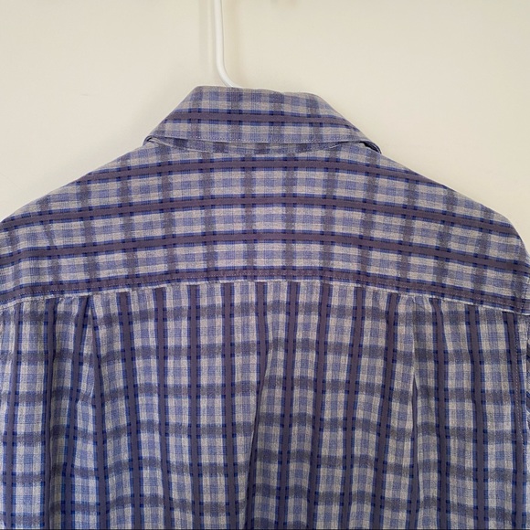 Tasso Elba men’s button down cotton shirt in size medium 15-15” - Picture 11 of 11